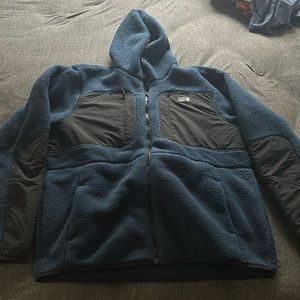 Mountain Hardware Men's Fleece Navy Blue size Large